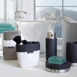 ARA Endlessly Versatile, Small Space Friendly Storage Basket Reversible Canvas Large