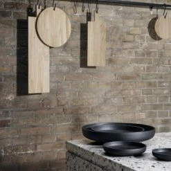 BORDA Oak Cutting Board Round 12 Inch