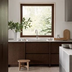 New Arrivals ELI Oak Step Stool