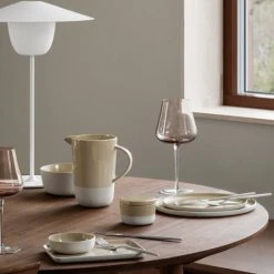 Ceramic Stoneware Thermo Mug Set Of 2 - SABLO New Arrivals