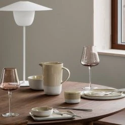 Ceramic Stoneware Egg Cup With Base - Set Of 2 - SABLO New Arrivals 12 Ceramic Stoneware Egg Cup With Base - Set Of 2 - SABLO New Arrivals