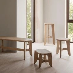 New Arrivals ELI Oak Step Stool