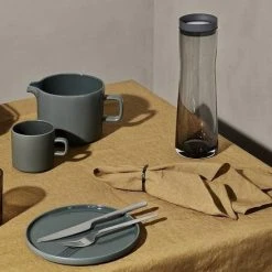 SPLASH Water Carafe Colored Glass 34 Oz