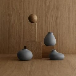 NONA Porcelain Mini Vases - Set Of 3 New Arrivals 19 NONA Porcelain Mini Vases - Set Of 3 New Arrivals