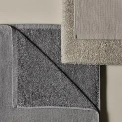 KISHO MELANGE Reversible Guest Hand Towel 13 X 16 Bath