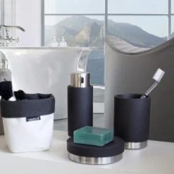 ARA The Clean Look Of All White Soap Dish Round - Multiple Colors