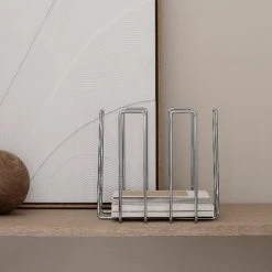WIRES Wire Magazine Holder Endlessly Versatile, Small Space Friendly