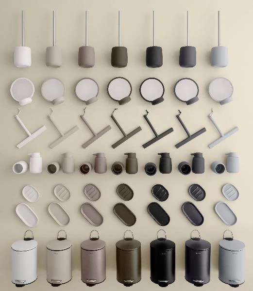 Pedal Bin Wastepaper Basket - TUBO The Clean Look Of All White 8 Pedal Bin Wastepaper Basket - TUBO The Clean Look Of All White