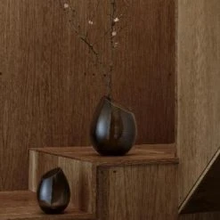 DROP Handblown Colored Glass Vase A Welcoming Entry