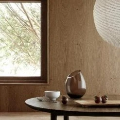 DROP Handblown Colored Glass Vase A Welcoming Entry