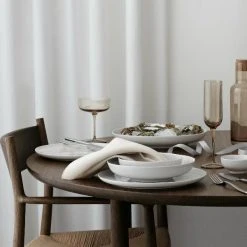 RO Porcelain Plates Set Of 4