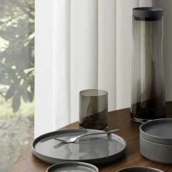 WAVE Glasses - 10 Ounce - Set Of 2 - Smoked