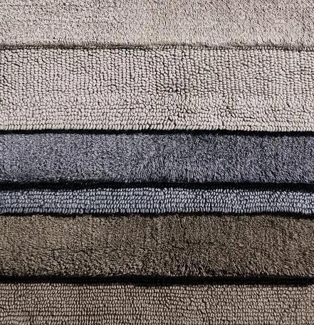 TWIN Cotton Bath Mat - Reversible - 24 X 39 4 TWIN Cotton Bath Mat - Reversible - 24 X 39