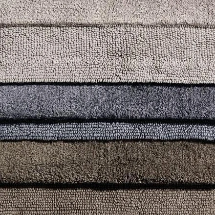 TWIN Cotton Bath Mat - Reversible - 24 X 24 4 TWIN Cotton Bath Mat - Reversible - 24 X 24